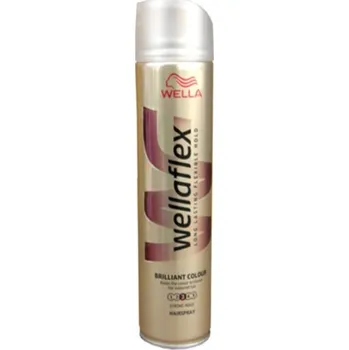 Stylingový přípravek WELLA WELLAFLEX BRILLIANT COLOR LAK NA VLASY PRO UDRŽENÍ LESKU VLASŮ (3) 250 ML