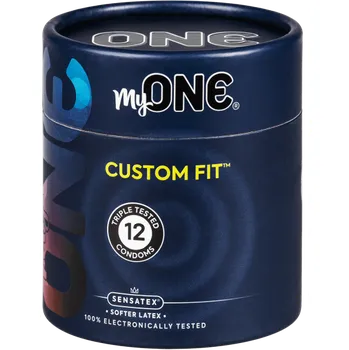 Kondom MyOne Single: Custom Fit, size 60K, 12 condoms