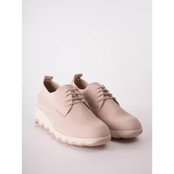 Dámské tenisky WONDERS dámské polobotky s tkaničkou pudrové