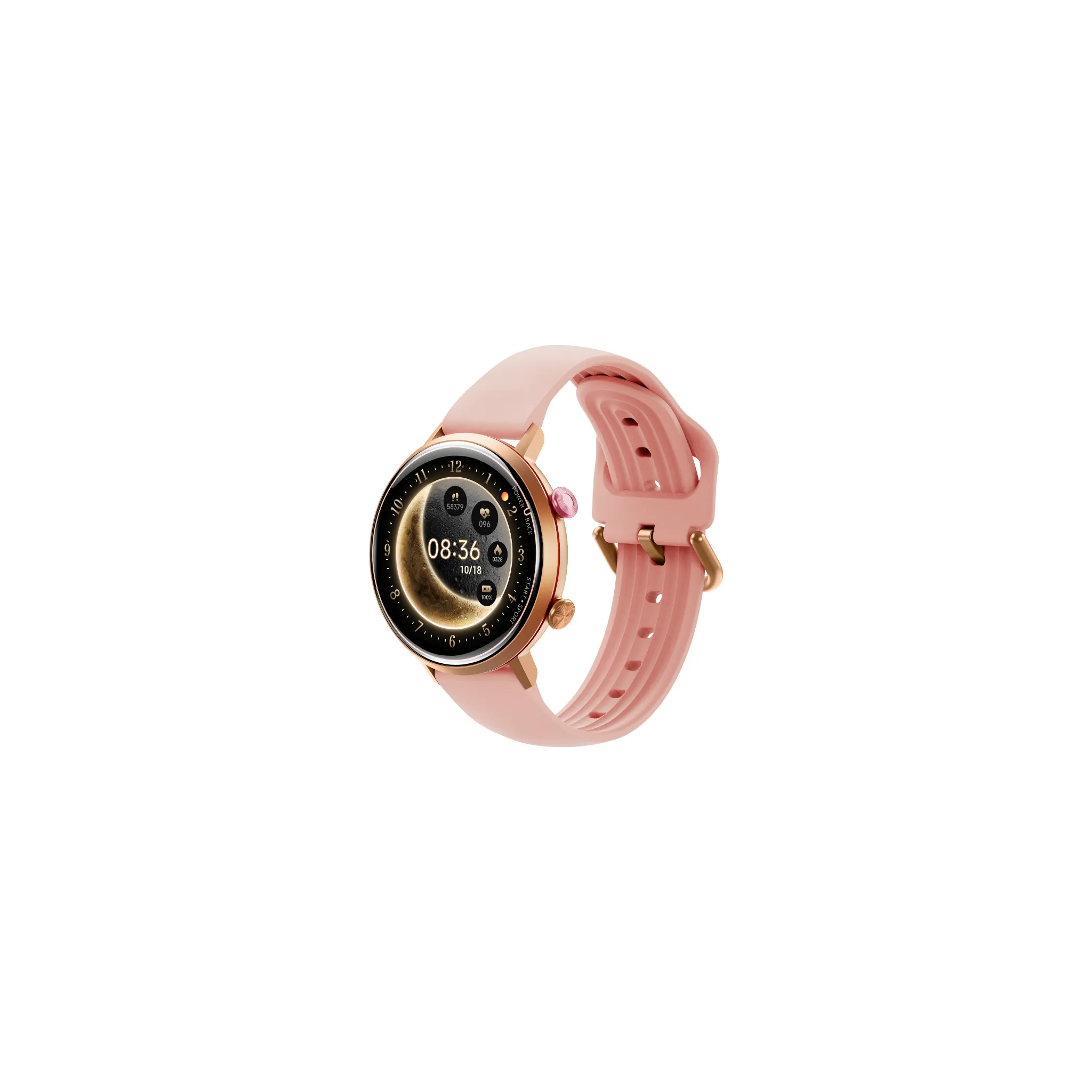 Fotografie 1 - Chytré hodinky Lige Lumina W2 Aqua Rose Gold