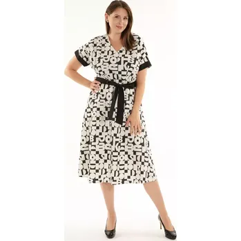 Dámské šaty NELA victoria dámské šaty bíločerné