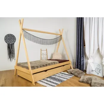 Dětská postel Dětská postel Teepee - jeden šuplík (Český výrobek)
