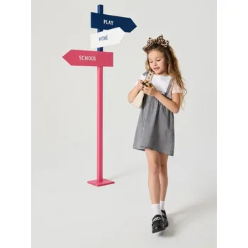 Dívčí šaty Sinsay - Dvoudílné kostkované šaty - vícebarevná - WJ971-MLC - WJ971-MLC-122