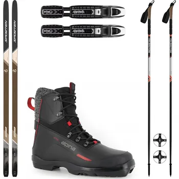 Běžky SPORTEN Forester MgE s vázáním BC NNN + boty Alpina Discoverer + hole