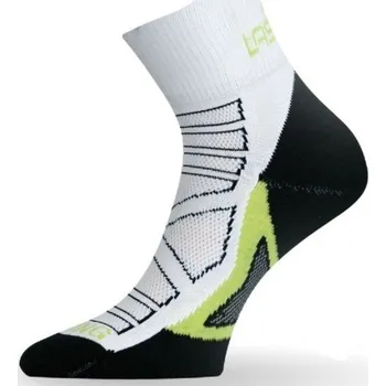 Pánské ponožky Lasting RPC 096 Funkční běžecké ponožky bílé 25/26 S