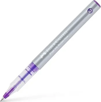 Roller Faber-Castell Free Ink - fialový, 0,7 mm