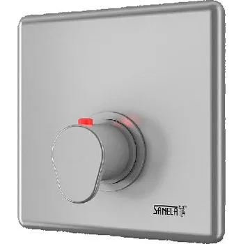 Vodovodní baterie Sanela Nerezové příslušenství - Sprchová armatura bez piezo tlačítka-pro dvě vody, regulace termostatem SLZA 20T
