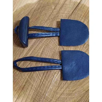 Knoflík Designové zapínání s knoflíkem barva modrá tmavá