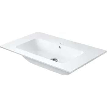 Umyvadlo Duravit ME by Starck - Nábytkové umyvadlo 83x49 cm, matná bílá 2336833260