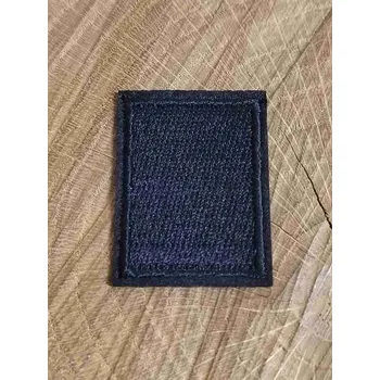 Textilní nažehlovací páska Nažehlovací záplaty 30x40 mm barva černá