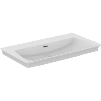 Umyvadlo Ideal Standard La Dolce Vita - Umyvadlo, 86x47 cm, s přepadem, bez otvoru pro baterii, bílá E270101