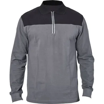 Pánské tričko James Ross Polokošile Lubiana šedá/černá 3XL