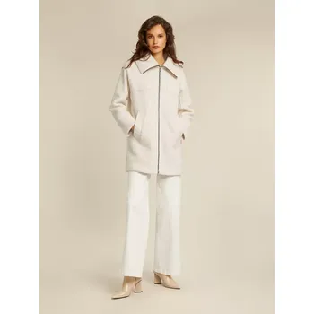 Dámský kabát BEAUMONT manon off white dámský kabát béžový