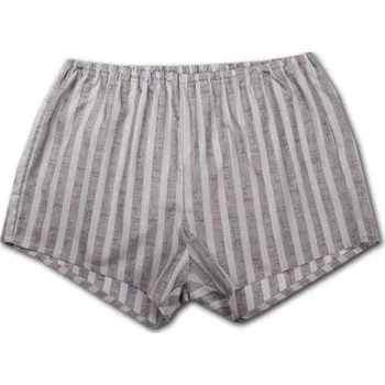 LUIZ Pánské plátěné trenýrky KLASIK 877 - Tyrkysová Velikost: 47