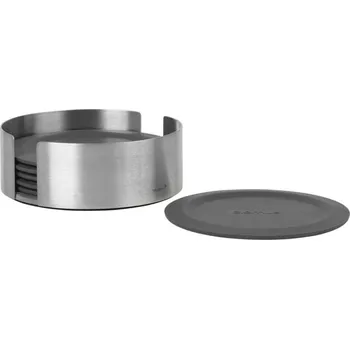 Podtácek Podtácek LARETO, sada 6 ks, tmavě šedá, Blomus - doprava zdarma od 2999 Kč