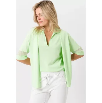 Dámský svetr TUZZI POOLSIDE GLAMOUR dámský kardigan limetka krátký