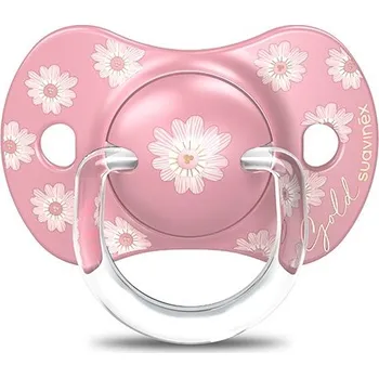 SUAVINEX Gold Premium Dudlík fyziologický 18+ růžová