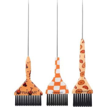 Péče o vlasy FRAMAR PĘDZELEK DO FARBOWANIA , SADA ŠTĚTCŮ PRO NANÁŠENÍ SPRICHU, 3 KS