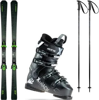 Sjezdové lyže ELAN Primetime 22 Sport PS + EL 10.0 GW Shift + Alpina XTRACK 60 + ELAN Hotrod