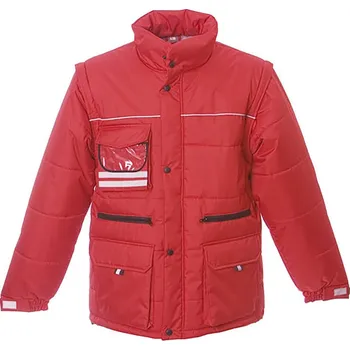 James Ross Bunda America červená XXL