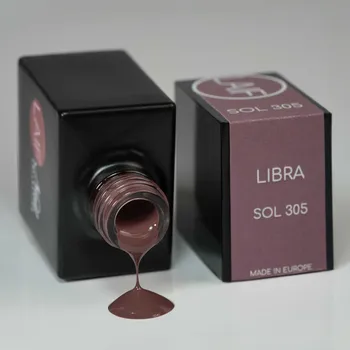 Umělé nehty Laif Gel lak hnědý SOL - 305 Libra 10ml
