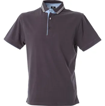 Pánské tričko James Ross Polokošile Rodi pánská šedá XL