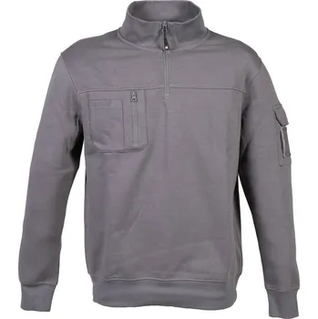 Pánská mikina James Ross Svetr Hong Kong šedá M