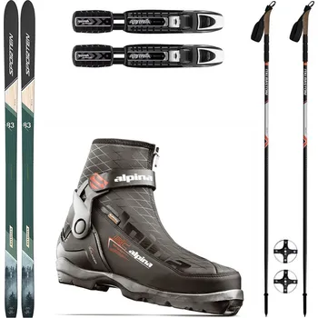 Běžky SPORTEN Wanderer SKIN se stoupacím pásem + vázání + boty Alpina Outlander + hole