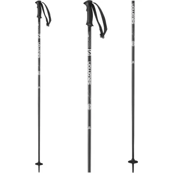 Sjezdová hůlka Lyžařské hole SALOMON Northpole Lady Black Černá 100 cm 150 až 160 cm