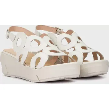 Dámské sandále WONDERS dámské sandály kolečka bílé