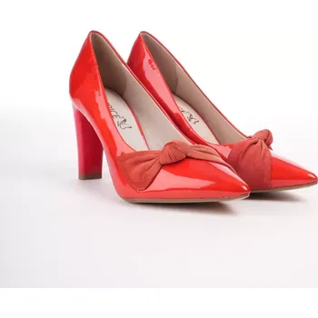 Dámské lodičky CAPRICE dámské lodičky červené