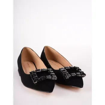 Dámské baleríny ALMA EN PENA dámské baleríny černé semišové