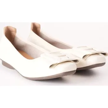 Dámské baleríny PASS dámské baleríny se sponou béžové