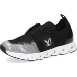 CAPRICE dámské tenisky streč černé