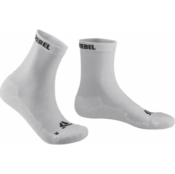 Pánské ponožky Active Rebel ACTIVE REBEL Player Tenis. ponožky, 2 páry, 57%PA, 20%rec.CO,20%PES,3%EA - 0 - bílá - 45-47
