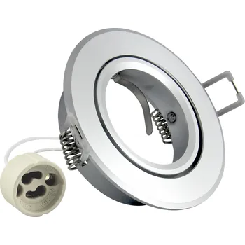 Bodové svítidlo Berge Podhledové bodové svítidlo SMARAGD Chrom + patice