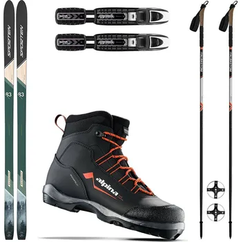 Běžky SPORTEN Wanderer SKIN se stoupacím pásem + vázání + boty Alpina Snowfield + hole