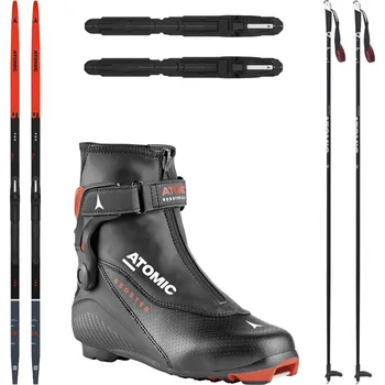 Běžky ATOMIC Pro CS s vázáním NNN + ATOMIC Redster CS JR + Hole