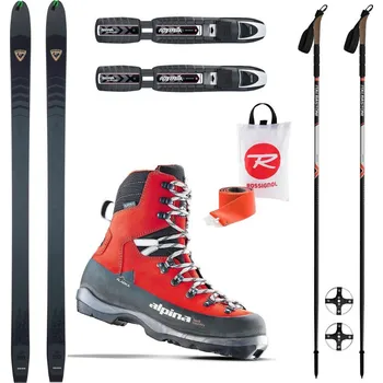 Běžky ROSSIGNOL XP 100 Positrack se stoupacími pásy + vázání + boty Alpina Alaska + hole