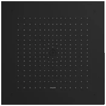 Hansgrohe Raindance E - Hlavová sprcha, 40x40 cm, EcoSmart, matná černá 26253670