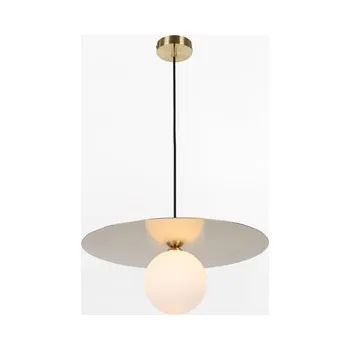 Zlaté závěsné svítidlo koule SPOLETTO