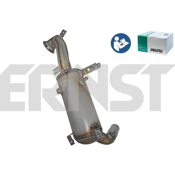 Filtr pevných částic Filtr sazových částic, výfukový systém ERNST 911160