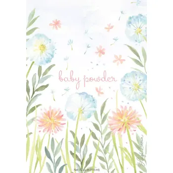 WillowBrook, Anglie Vonný sáček Baby Powder měkká vůně pudru - 115 ml Barva: jako na obrázku, Velikost: 18x12