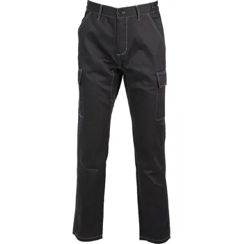 Pánské kalhoty James Ross Kalhoty Bucarest pánské černá 3XL