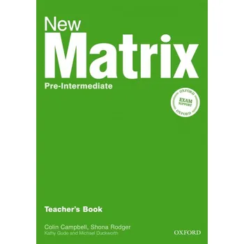 Kniha #New Matrix Pre-Intermediate Teacher´s Book - Gude, K et al