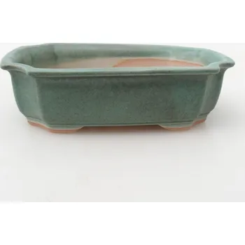 Květináč Bonsai miska H03 - 16,5 x 12 x 4,5 cm. - zelená