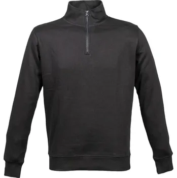 Pánská mikina James Ross Svetr Belgio černá 3XL