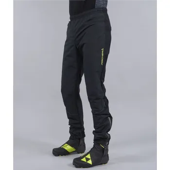Pánské kalhoty Kalhoty na běžky FISCHER Microfiber Pants Speed Černá L