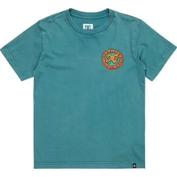 Pánská móda Dc shoes pánské tričko Spinner Hss Deep Teal Acid Wash | Modrá | Velikost M