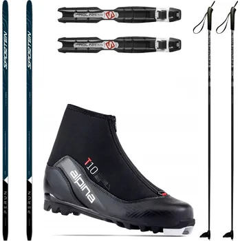 Běžky SPORTEN Perun MgE s vázáním + boty Alpina T10 + hole